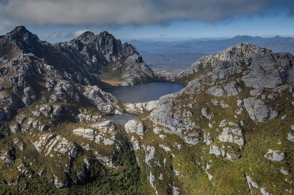 western arthur ranges photograph