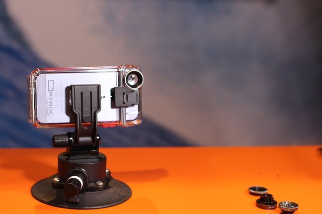 iPhone Camera with Lens