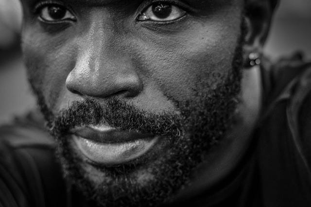 a portrait photograph of a man
