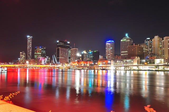 Brisbane from Southbank
