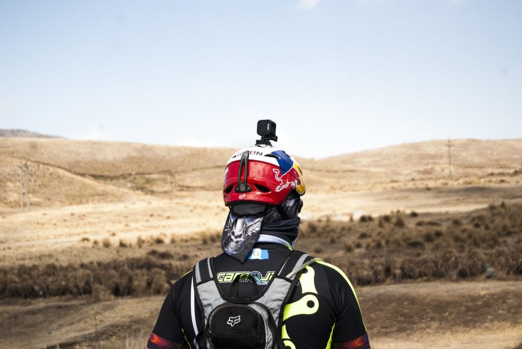 racer-straps-gopro-to-helmet-pre-race