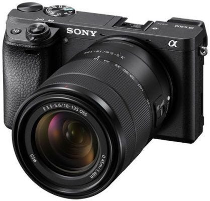 sony alpha a6300 camera for backpackers