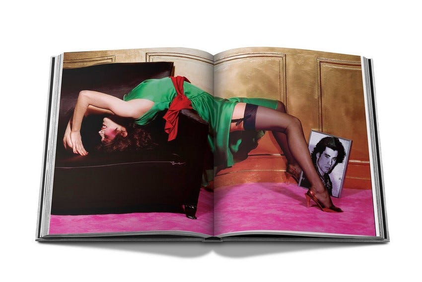 open spread from book guy bourdin image maker