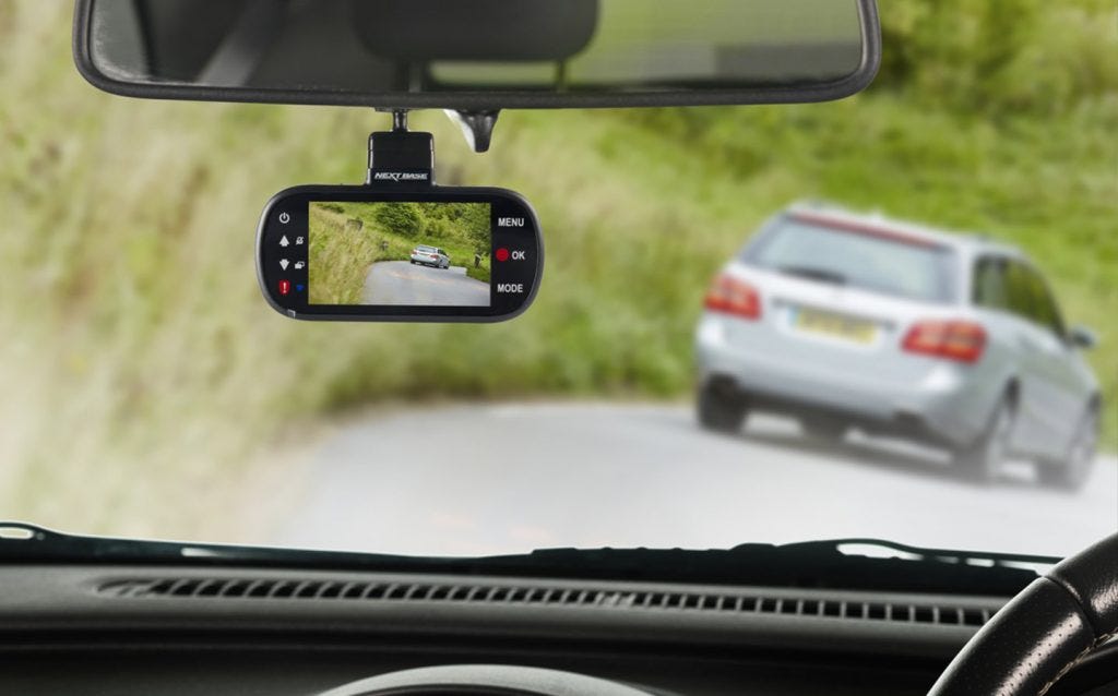 dash camera in car