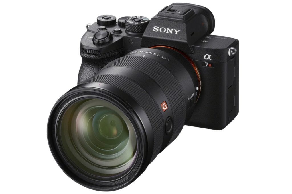 sony a7r mark ii mirrorless camera