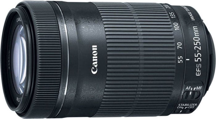 Canon EFS 55-250mm f/4-5.6 IS STM Lens